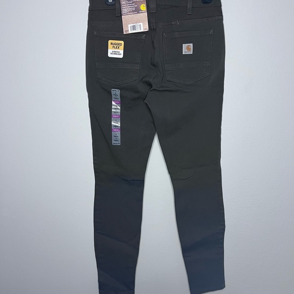 Women’s Carhartt Rugged Flex Slim Fit Twill - Picture 2 of 4